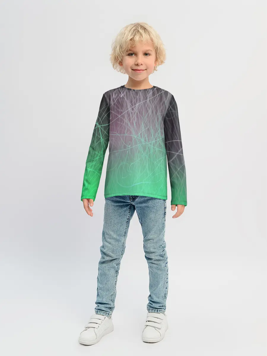 Детский лонгслив / Текстура