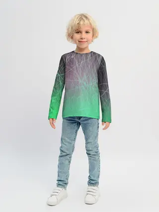 Детский лонгслив / Текстура
