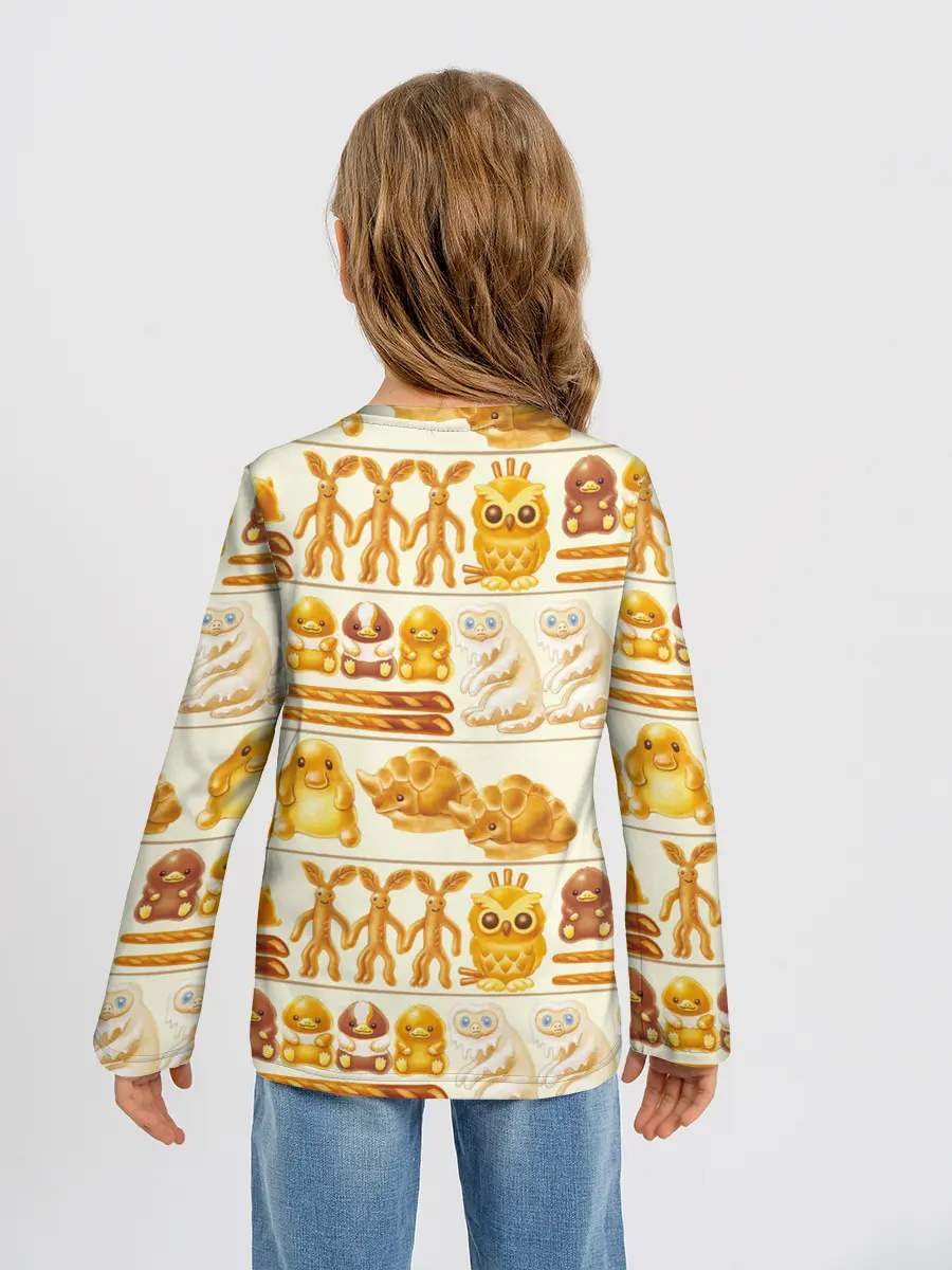 Детский лонгслив / Newton Scamander in Bakery