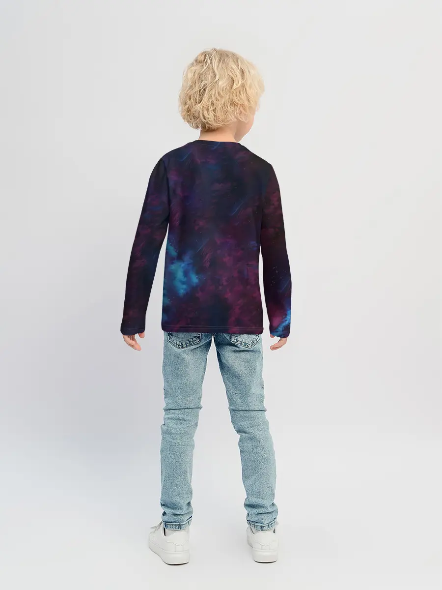 Детский лонгслив / ЗВЕЗДНЫЙ ВОЛК