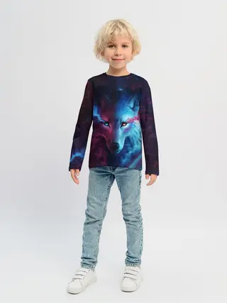 Детский лонгслив / ЗВЕЗДНЫЙ ВОЛК
