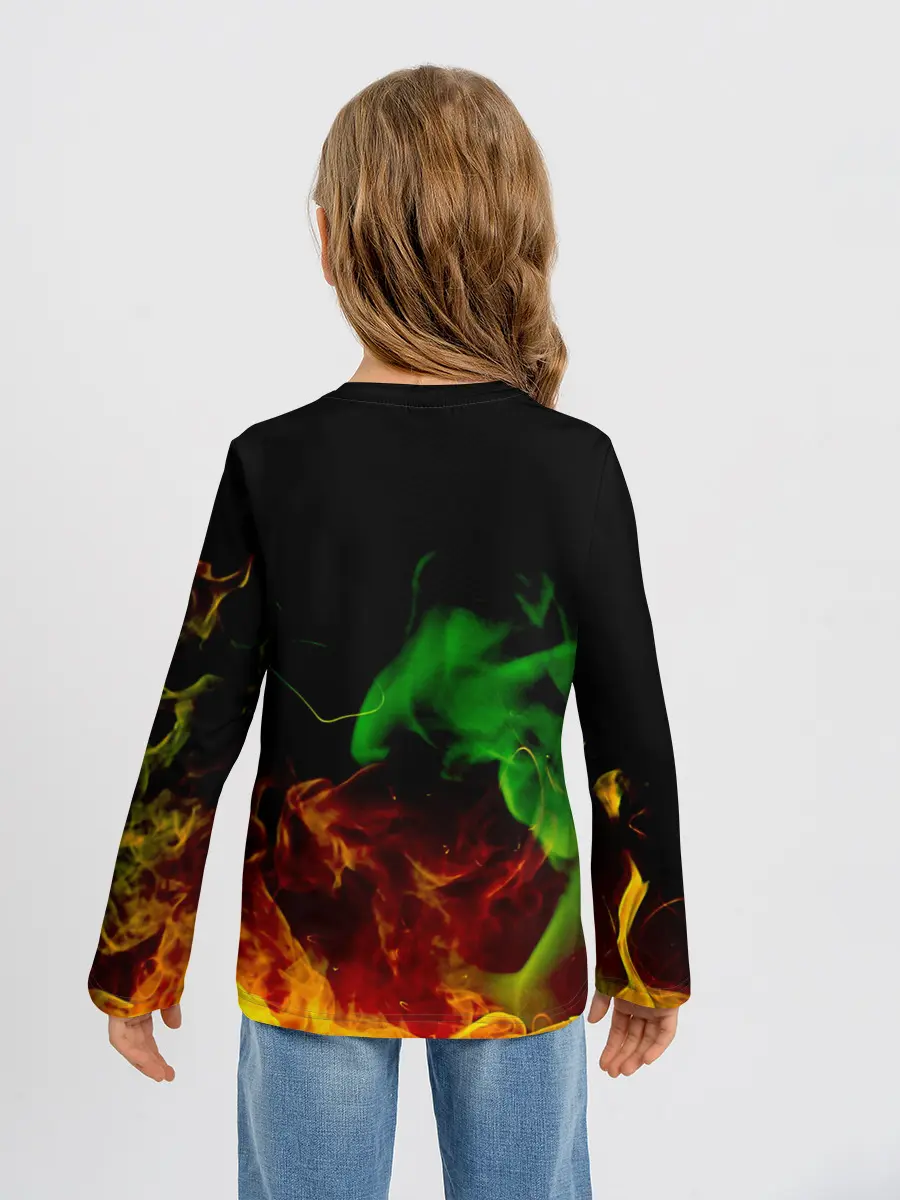 Детский лонгслив / Among Us