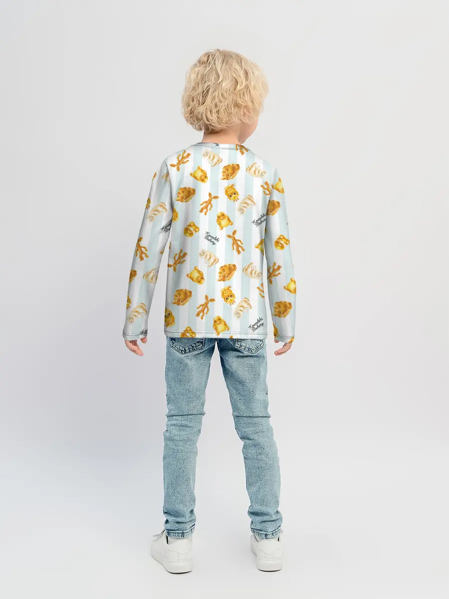 Детский лонгслив / Baked Goods Pattern