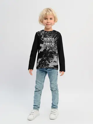 Детский лонгслив / Haunted Family