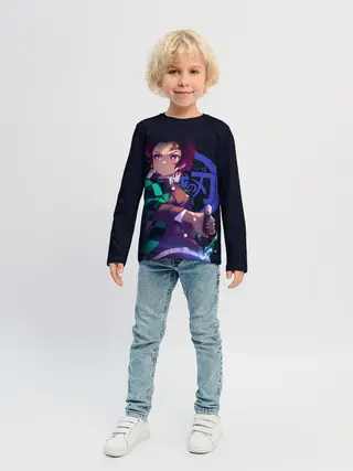 Детский лонгслив / Танджиро Камадо