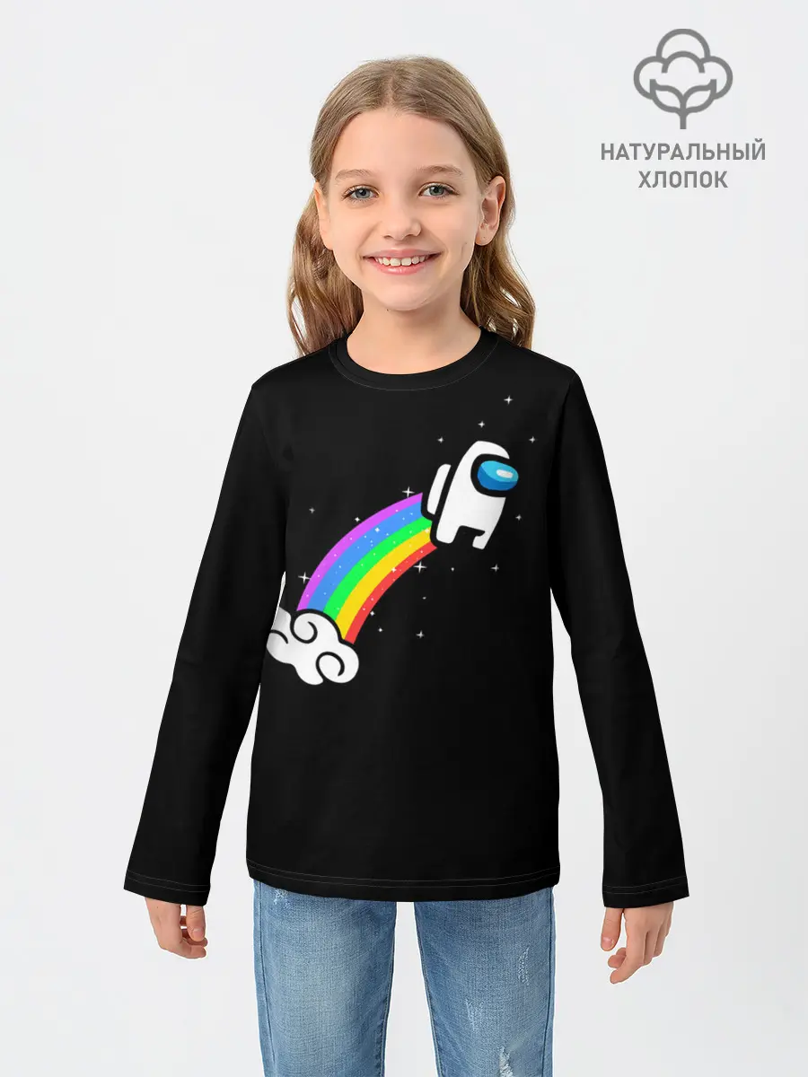 Детский лонгслив / Among Us