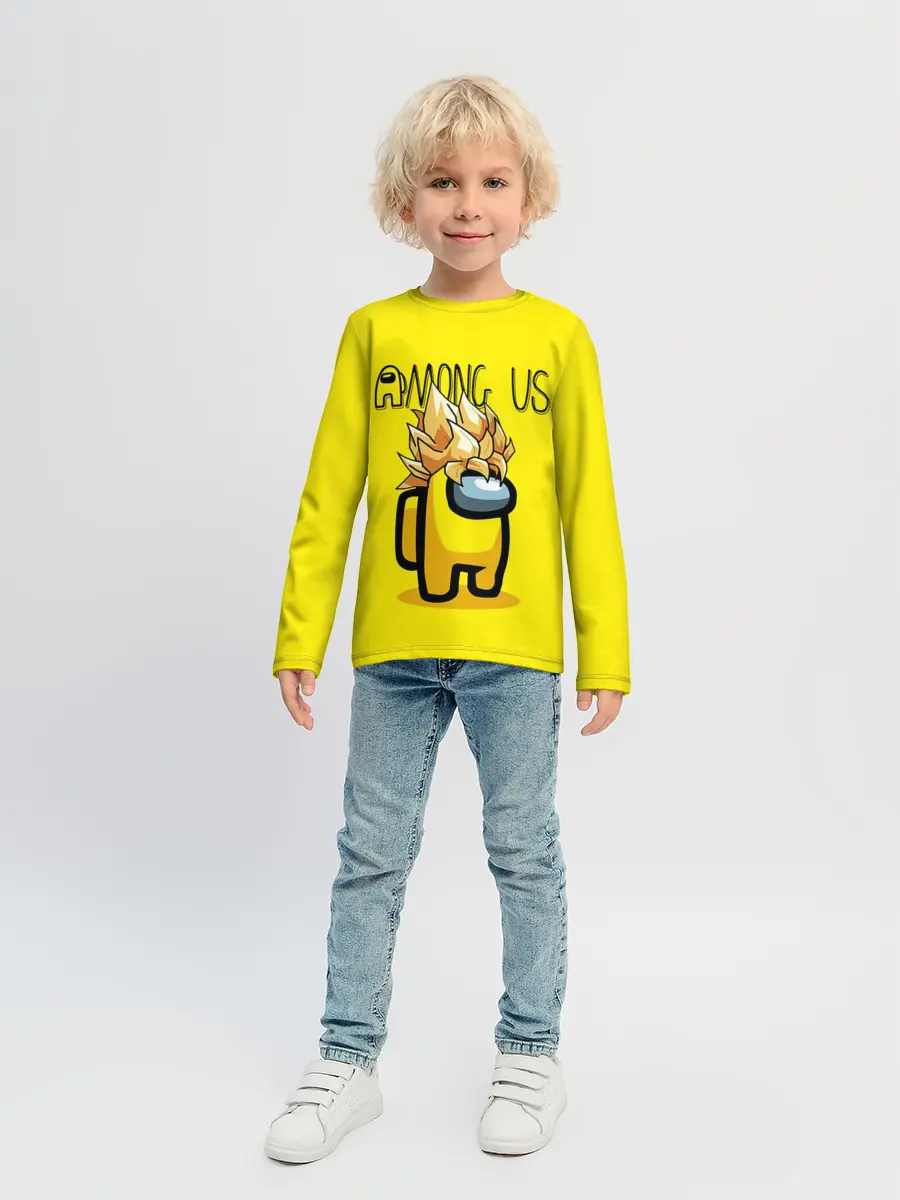 Детский лонгслив / Among Us
