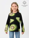 Детский лонгслив / Авокадо