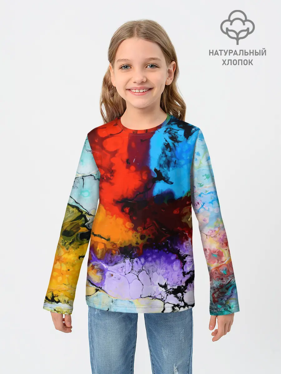 Детский лонгслив / Импрессия 2022 vanguard
