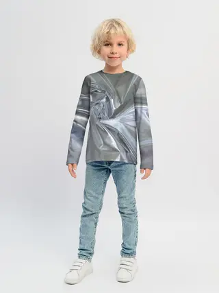 Детский лонгслив / Чарующая фольга