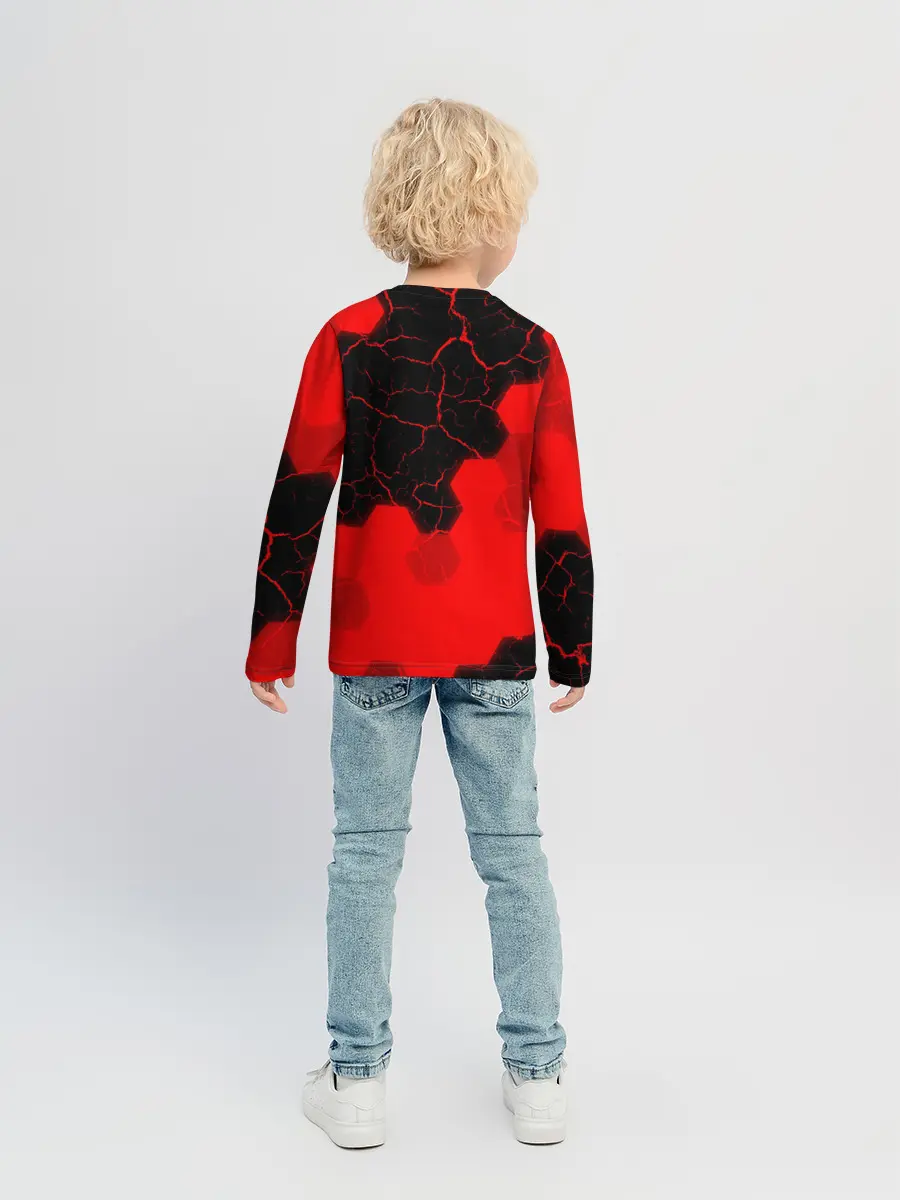 Детский лонгслив / AMONG US / АМОНГ АС