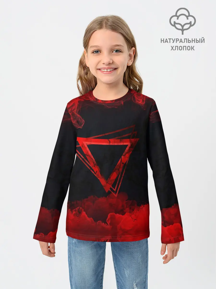 Детский лонгслив / FIRE