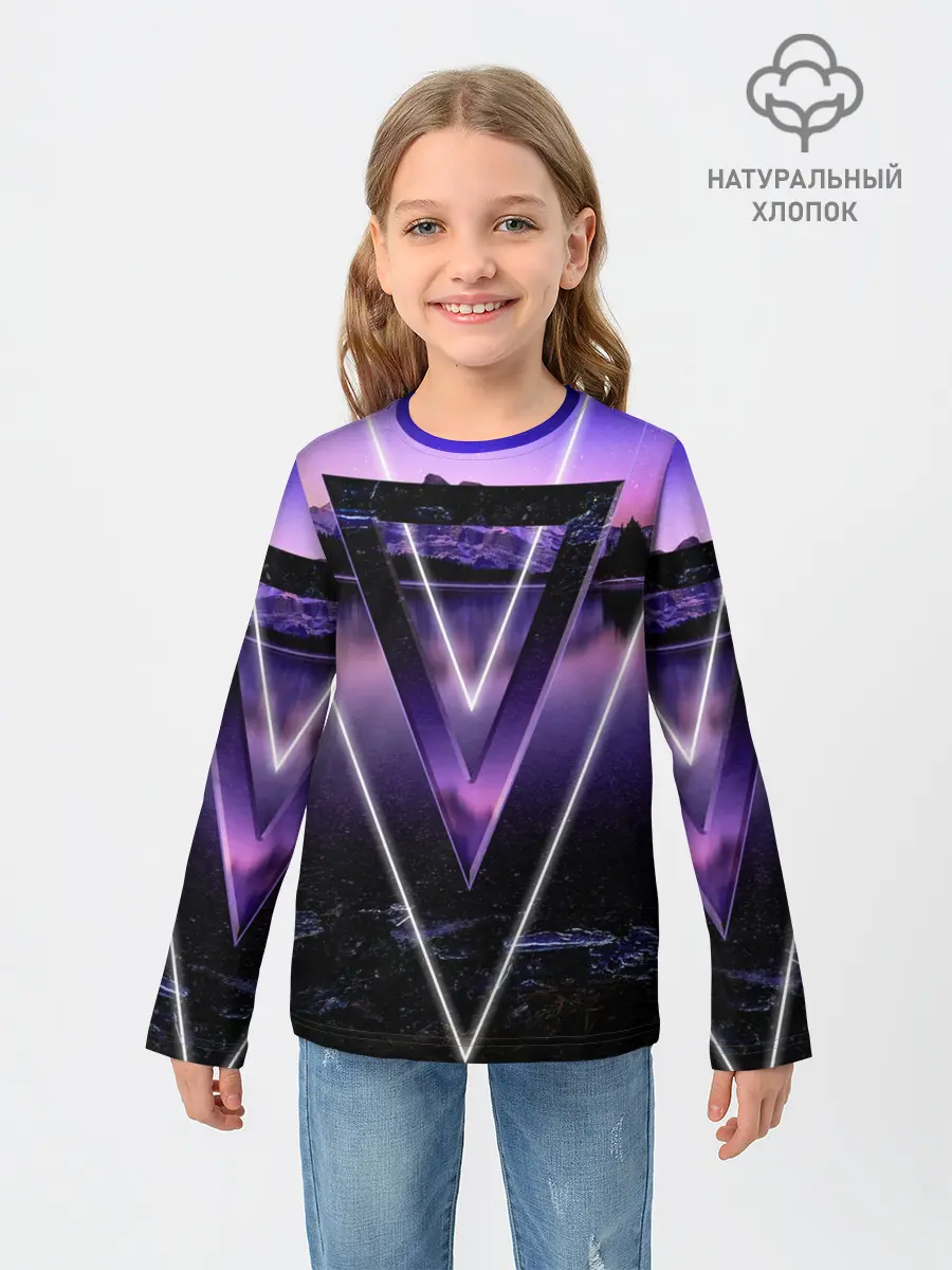 Детский лонгслив / ОЗЕРО
