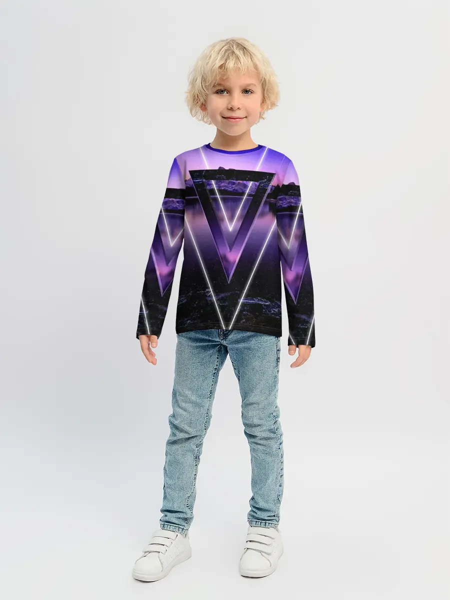 Детский лонгслив / ОЗЕРО