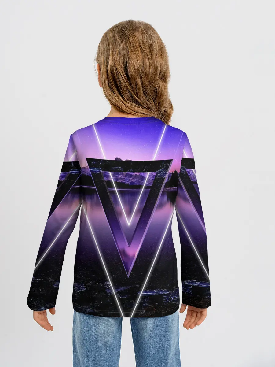 Детский лонгслив / ОЗЕРО