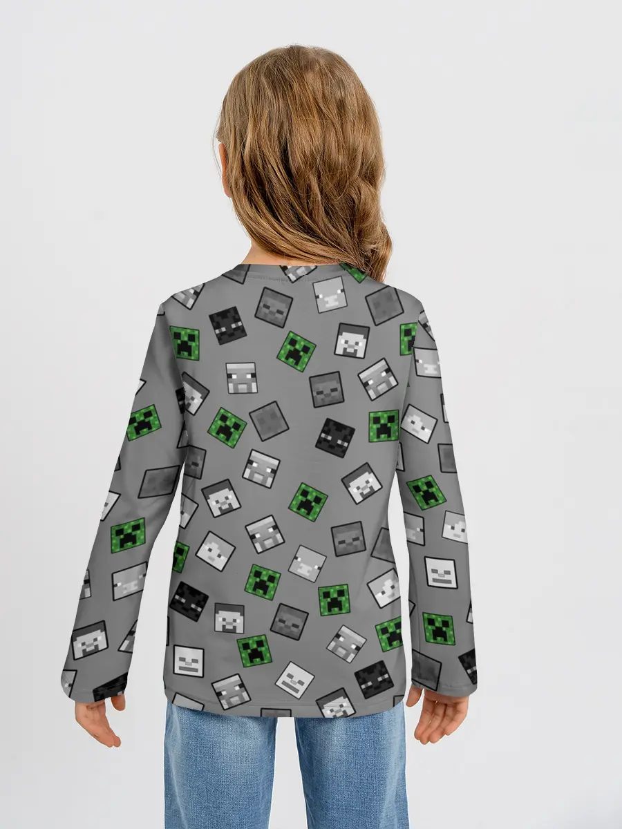 Детский лонгслив / Minecraft