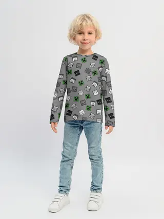 Детский лонгслив / Minecraft