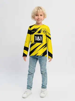 Детский лонгслив / BORUSSIA домашняя сезон 20/21