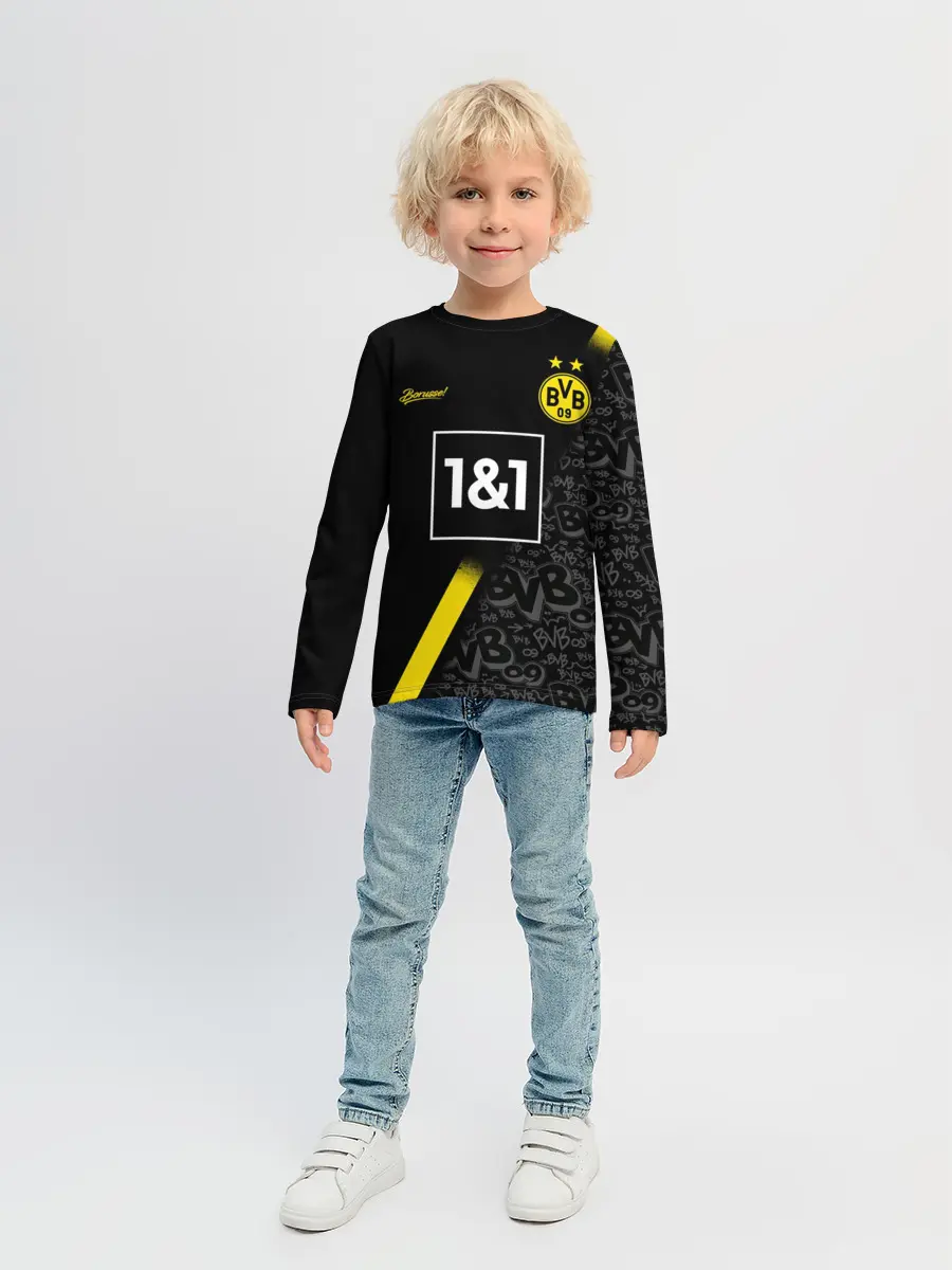Детский лонгслив / BORUSSIA выездная сезон 20/21