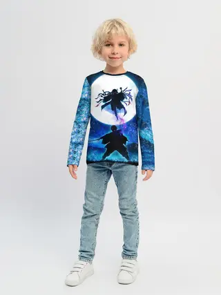 Детский лонгслив / Клинок рассекающий демонов