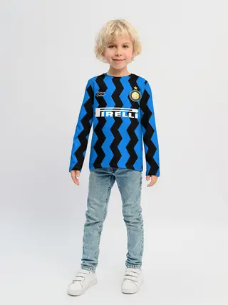 Детский лонгслив / INTER домашняя 20/21