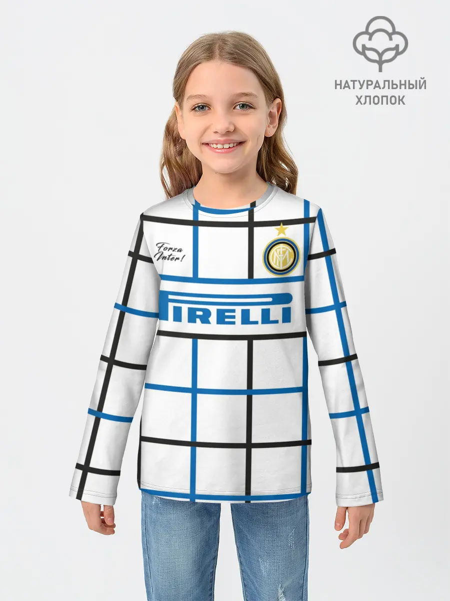 Детский лонгслив / INTER выездная 20/21