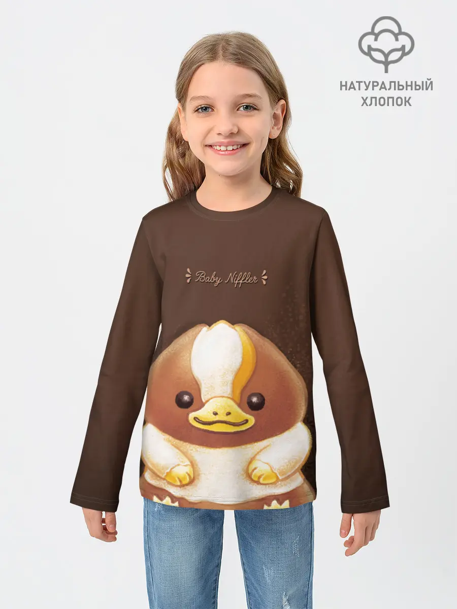 Детский лонгслив / Baby Chocolate Niffler