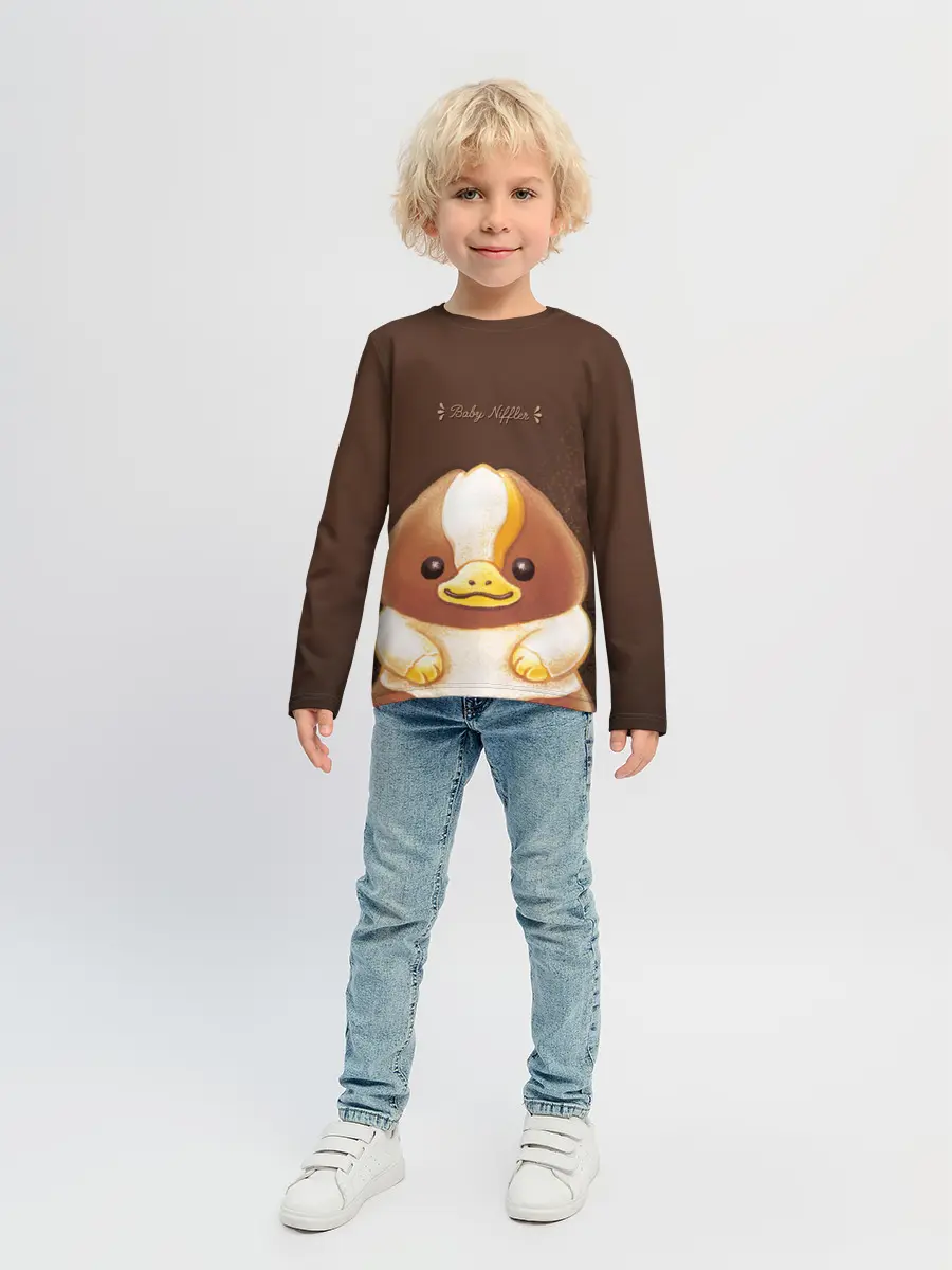 Детский лонгслив / Baby Chocolate Niffler