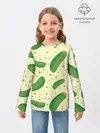 Детский лонгслив / Огурчики