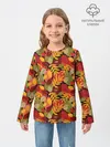 Детский лонгслив / Осенние листья