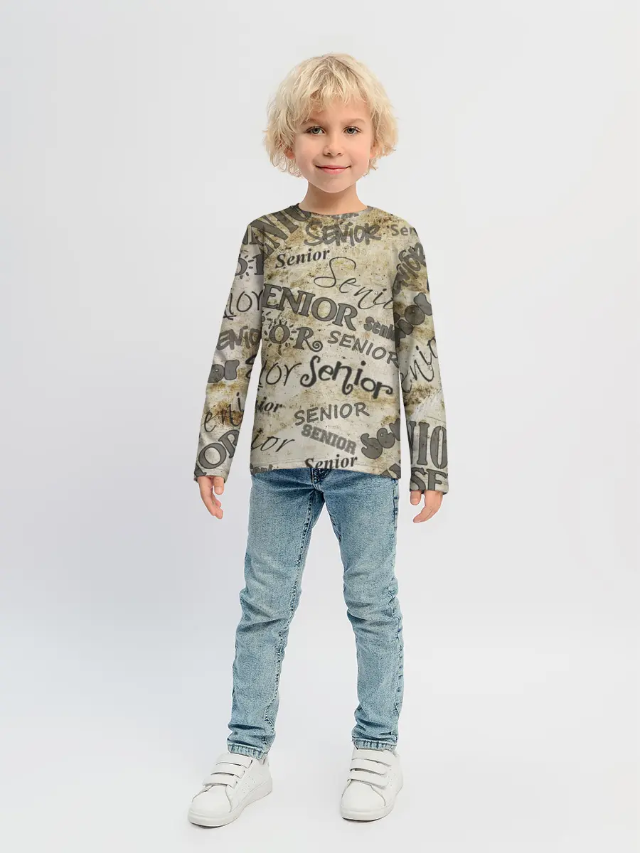 Детский лонгслив / Senior