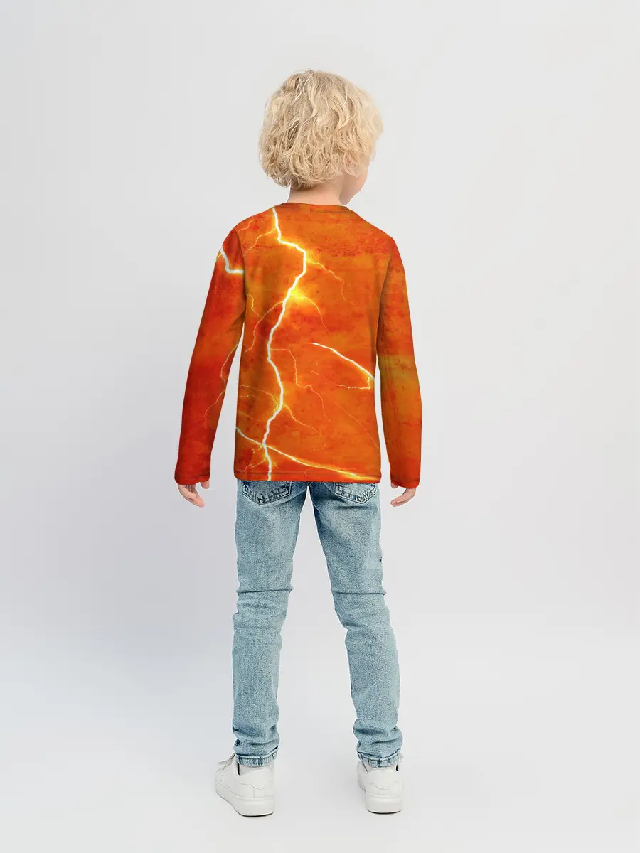 Детский лонгслив / Молния