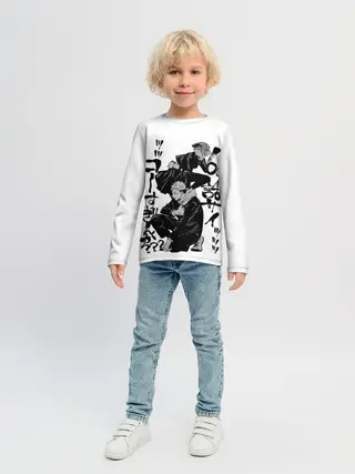 Детский лонгслив / Магическая битва