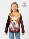 Детский лонгслив / Вельш-корги