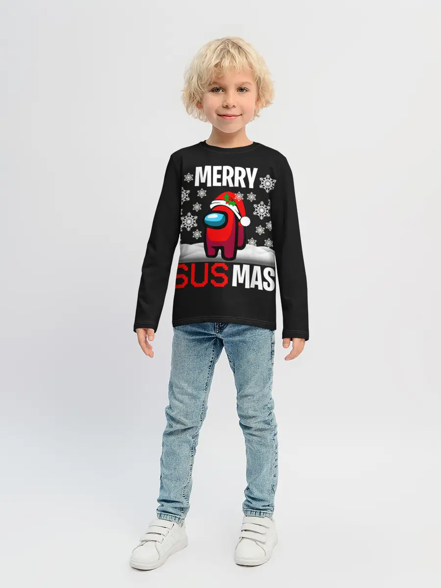 Детский лонгслив / Merry Sus Mas