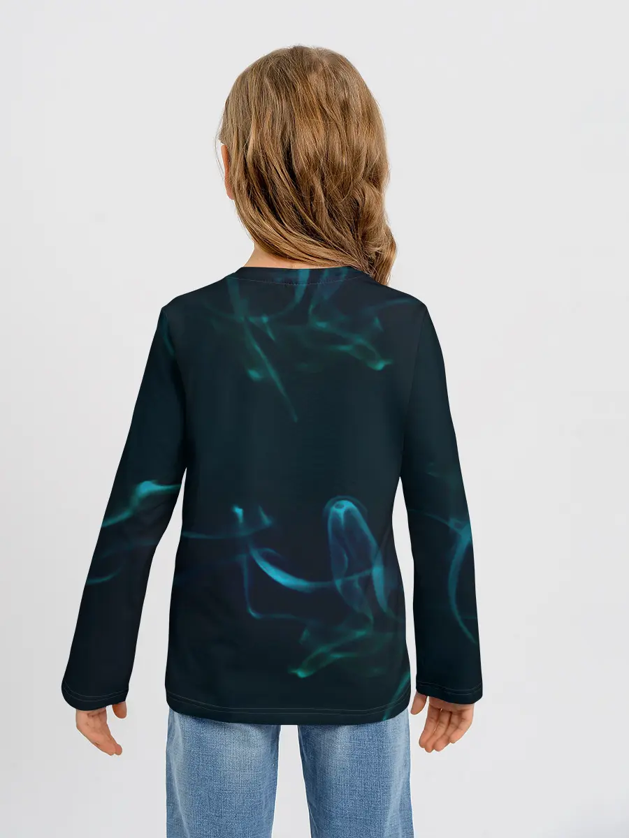 Детский лонгслив / Уважай Химию