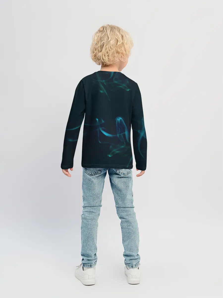 Детский лонгслив / Уважай Химию