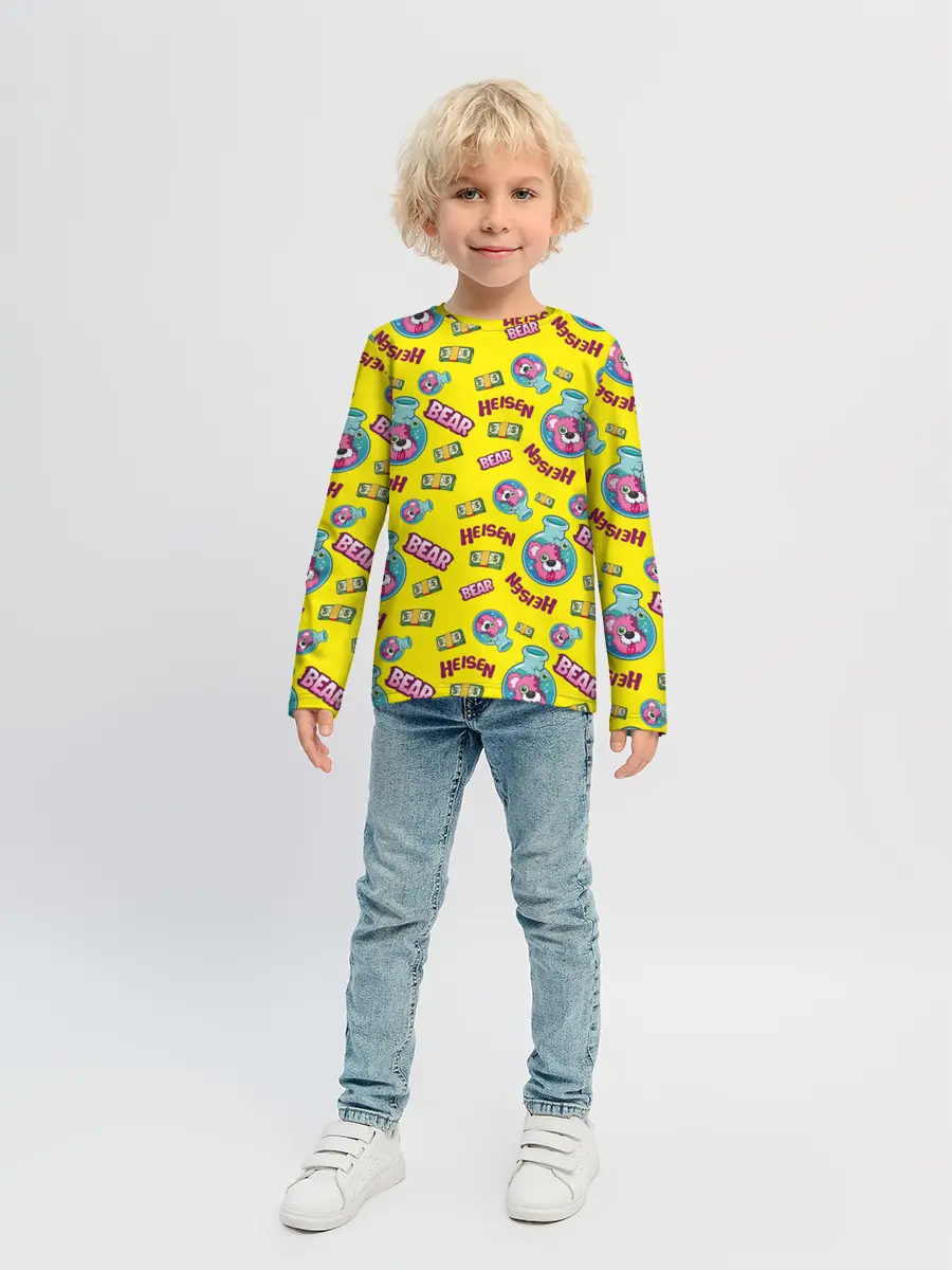 Детский лонгслив / Heisen Bear