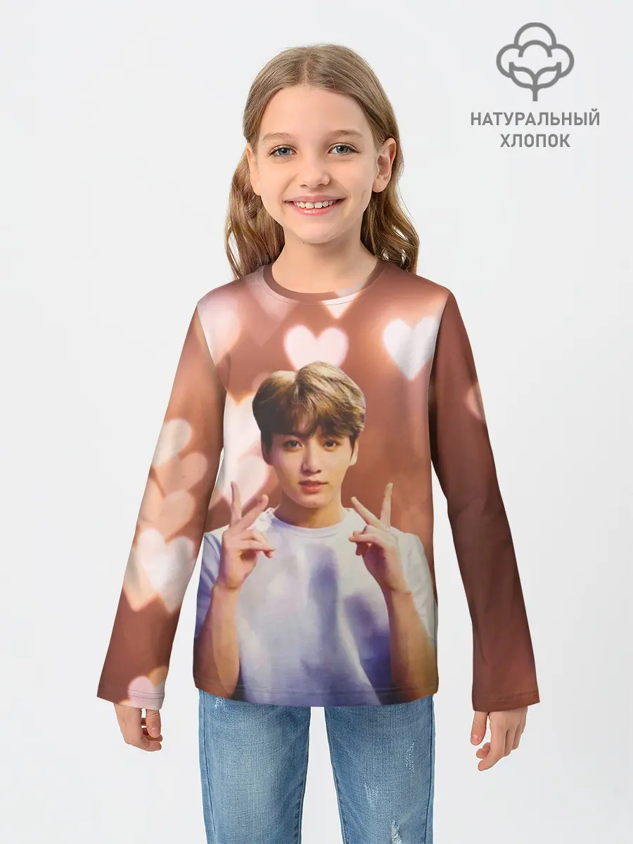 Детский лонгслив / JUNGKOOK BTS