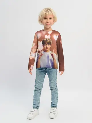 Детский лонгслив / JUNGKOOK BTS