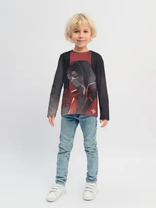 Детский лонгслив / One Autumn Leaf