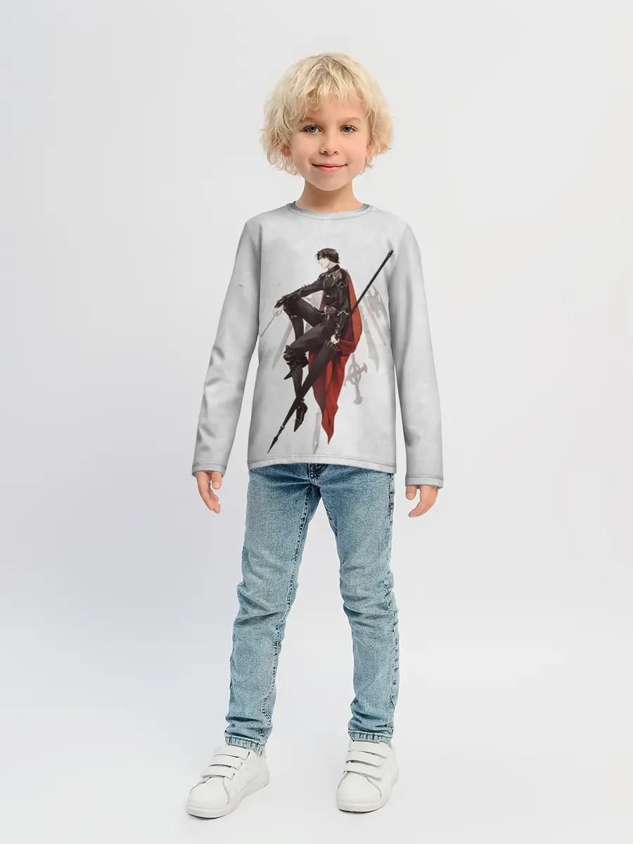 Детский лонгслив / Бог «Славы»