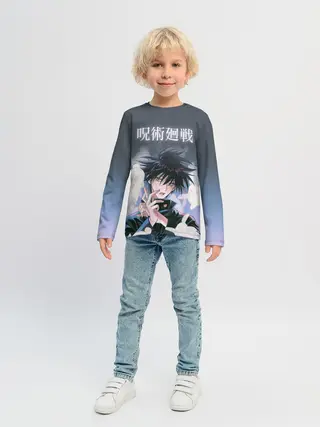 Детский лонгслив / Магическая битва