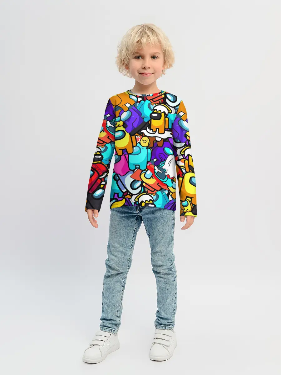 Детский лонгслив / AMONG US