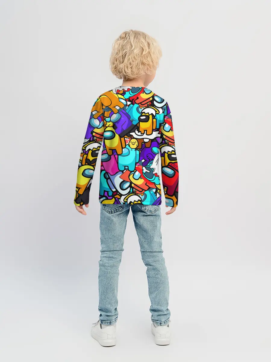 Детский лонгслив / AMONG US