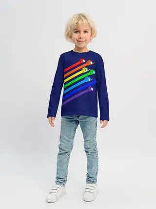 Детский лонгслив / Among Us