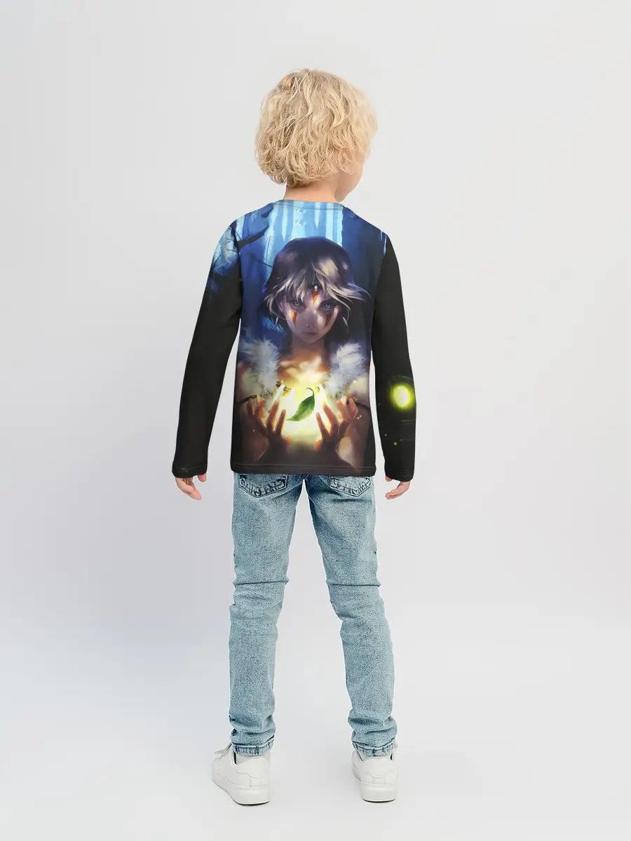 Детский лонгслив / Принцесса Мононоке