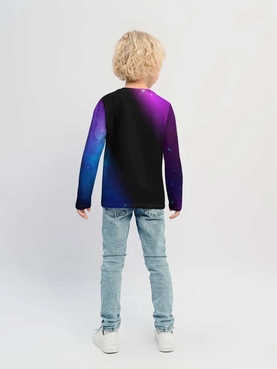 Детский лонгслив / AMONG US - КОСМОС