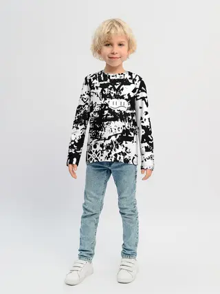 Детский лонгслив / Graffiti