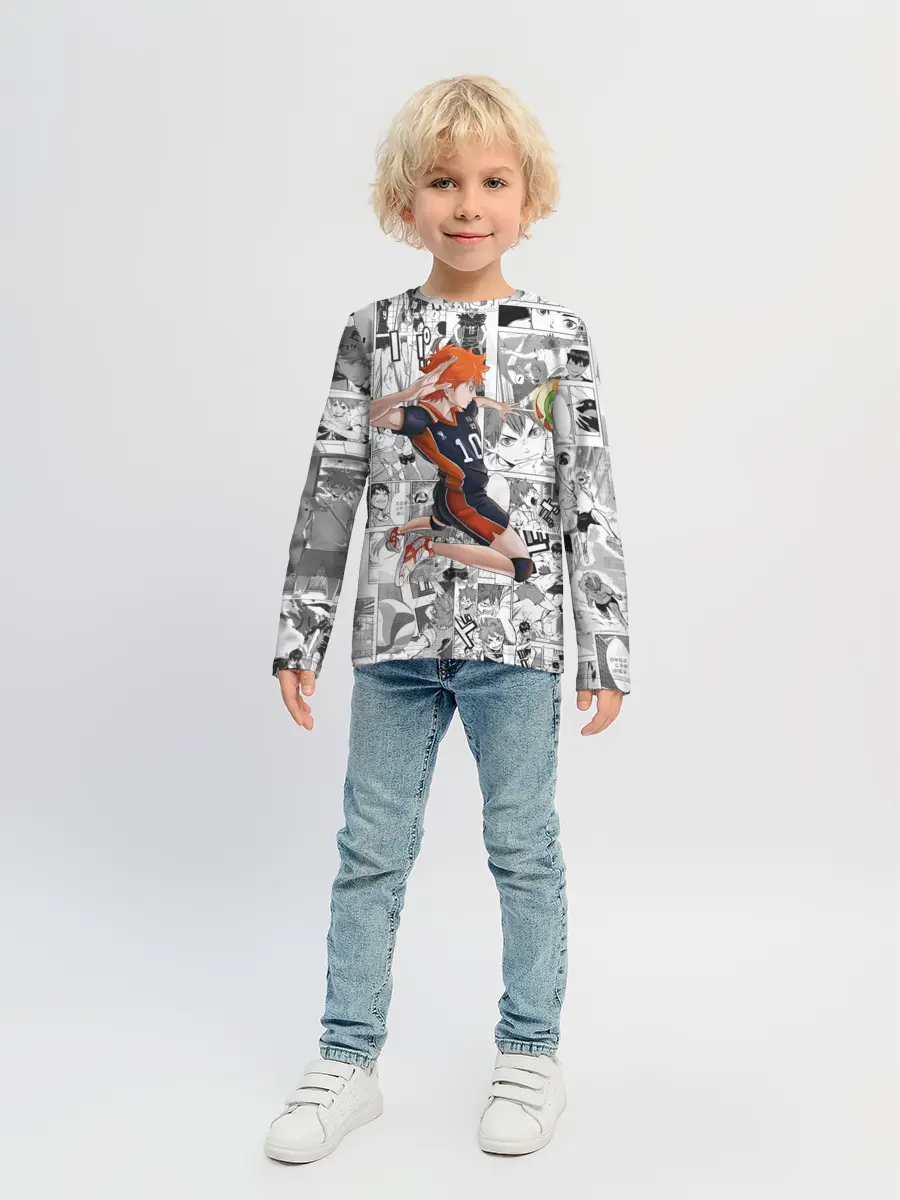 Детский лонгслив / Хината Се Haikyu!